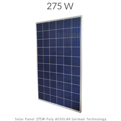 پنل خورشیدی 275 وات پلی کریستال برند AE SOLAR
