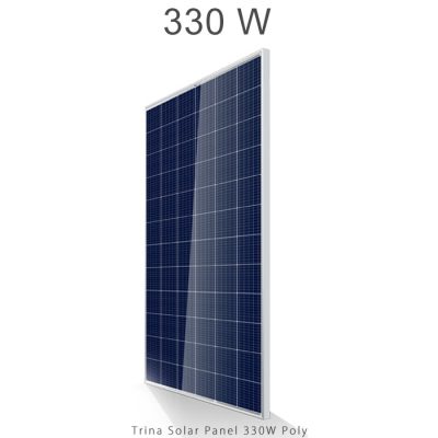 پنل خورشیدی 330 وات پلی کریستال برند TRINA SOLAR