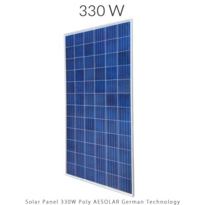 پنل خورشیدی 330 وات پلی کریستال برند AE SOLAR