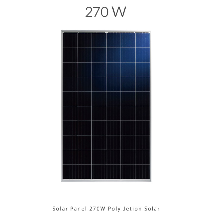 پنل خورشیدی 270 وات پلی کریستال برند JETION SOLAR