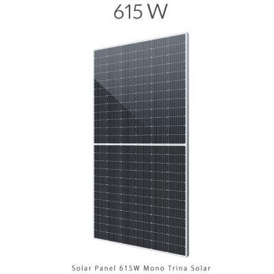پنل خورشیدی 615 وات مونو کریستال مدل N-Type TOPCON برند TRINA SOLAR