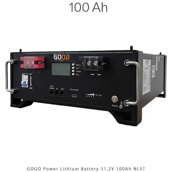 باتری لیتیوم 5 کیلووات ساعت برند GOGO Power مدل GP-5121000-NLST