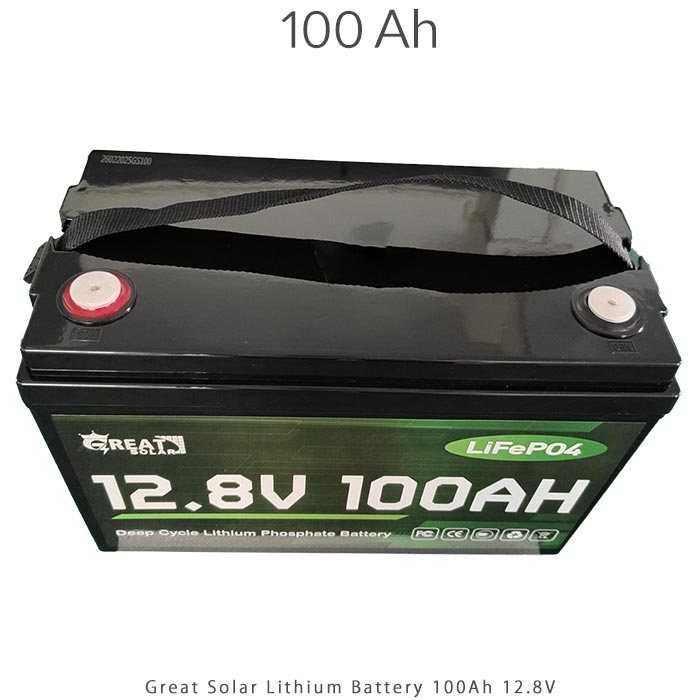 باتری لیتیوم 1.2 کیلووات ساعت برند Great Solar مدل LFP-12100
