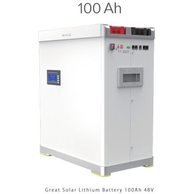 باتری لیتیوم 5 کیلووات ساعت برند Great Solar مدل SMART-BTC-V-48-100P