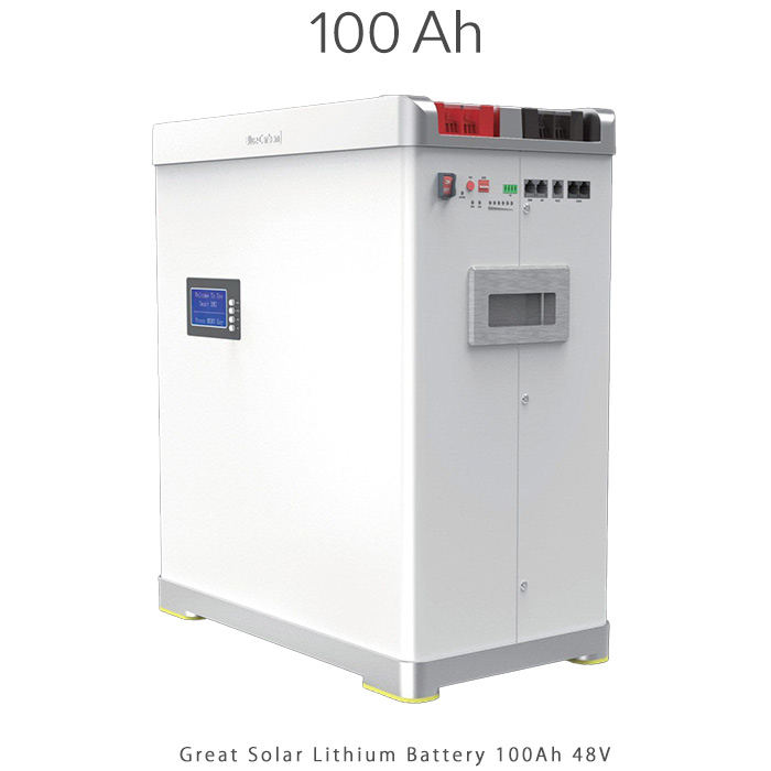باتری لیتیوم 5 کیلووات ساعت برند Great Solar مدل SMART-BTC-V-48-100P