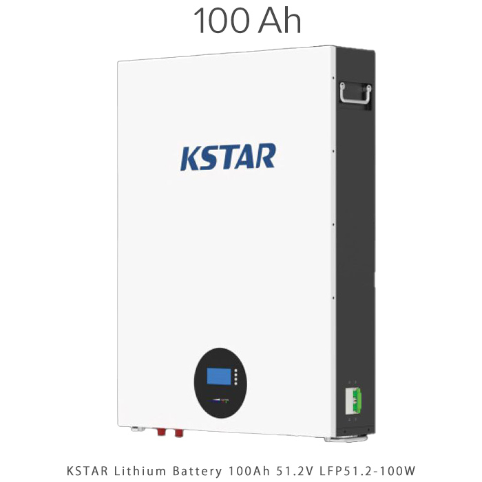 باتری لیتیوم 5 کیلووات ساعت برند KSTAR مدل LFP51.2-100W