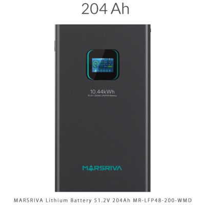 باتری لیتیوم 10 کیلووات ساعت برند MARSRIVA مدل MR-LFP48-200-WMD