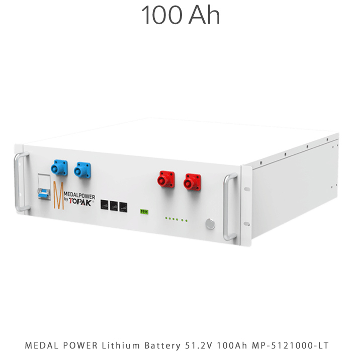 باتری لیتیوم 5 کیلووات ساعت برند MEDAL POWER مدل MP-5121000-LT