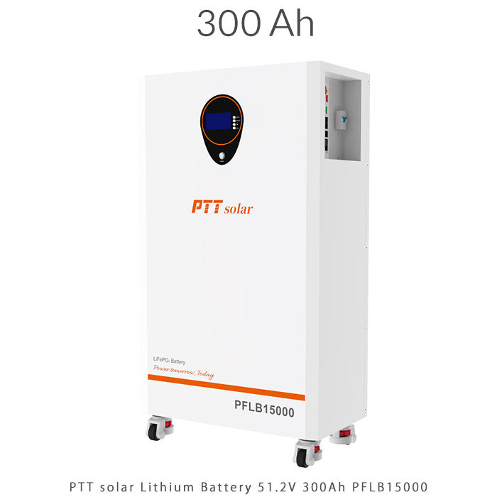 باتری لیتیوم 15 کیلووات ساعت برند PTT solar مدل PFLB15000