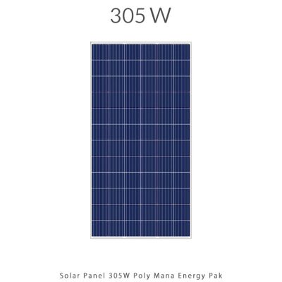 پنل خورشیدی 305 وات پلی کریستال برند MANA ENERGY