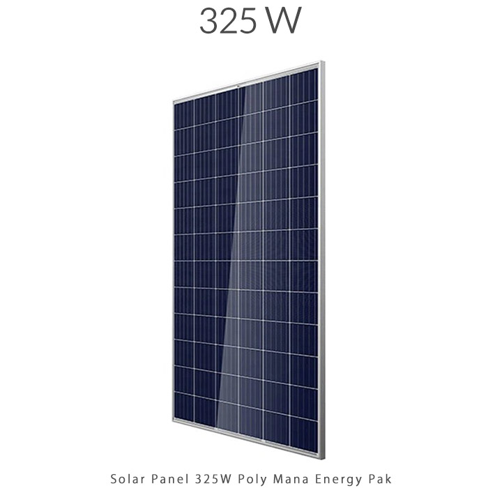 پنل خورشیدی 325 وات پلی کریستال برند MANA ENERGY