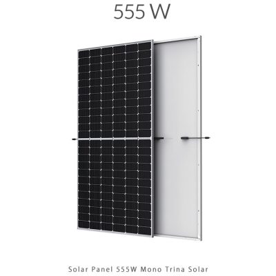 پنل خورشیدی 555 وات مونو کریستال برند TRINA SOLAR