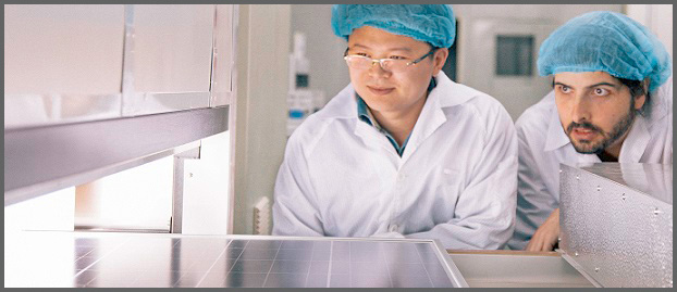 پنل خورشیدی 260 وات مونو کریستال برند YINGLI